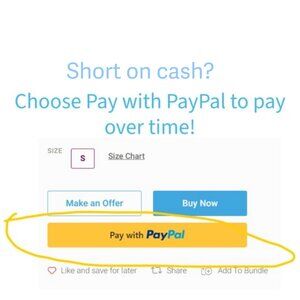 Enjoy now, pay later with PayPal Pay in 4!
